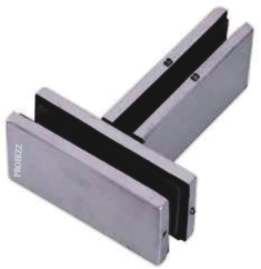 DOUBLE GLASS CONNECTOR WITH FIN